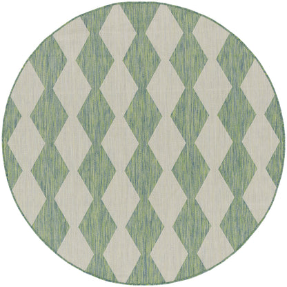 Nourison Positano Geometrischer Teppich für drinnen und draußen