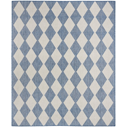Nourison Positano Geometrischer Teppich für drinnen und draußen