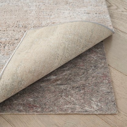 Nourison Reversible rutschfeste Teppichunterlage mit zwei Oberflächen – Hellbraun
