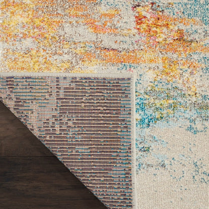 Nourison Moderner abstrakter Sublime-Teppich