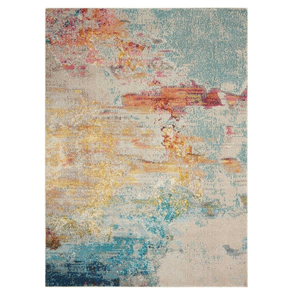 Nourison Moderner abstrakter Sublime-Teppich