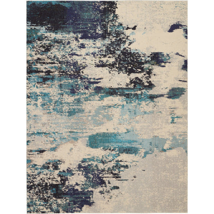 Nourison Moderner abstrakter Sublime-Teppich