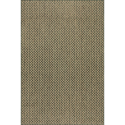 Nuloom Camryn Fischgräten-Teppich für drinnen und draußen