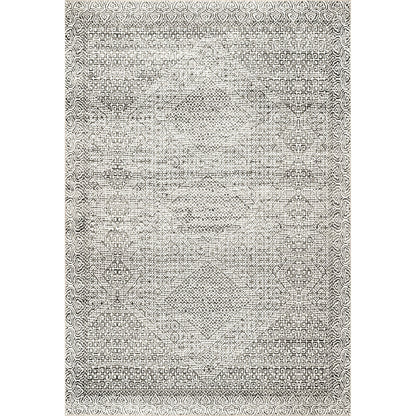 Nuloom Hart SpinClean Abstrakter Tribal-Teppich, maschinenwaschbar