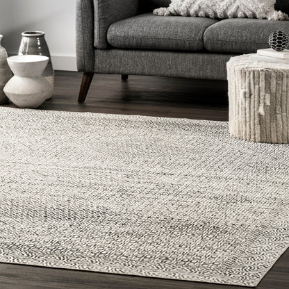 Nuloom Hart SpinClean Abstrakter Tribal-Teppich, maschinenwaschbar