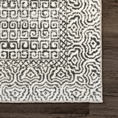 Nuloom Hart SpinClean Abstrakter Tribal-Teppich, maschinenwaschbar