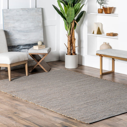 Nuloom Jacky Klassischer Teppich aus Jutemischung