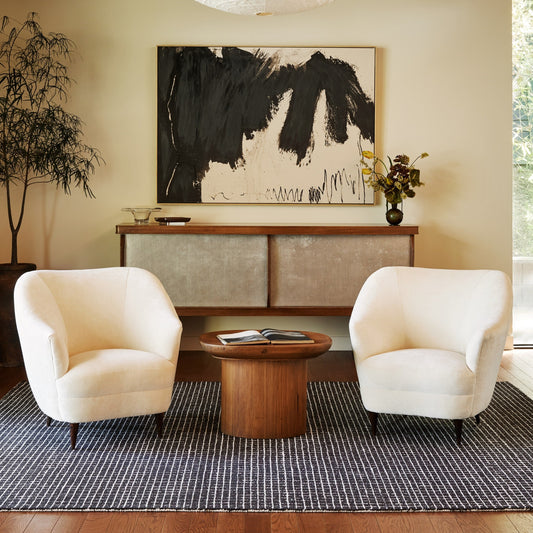 Nuloom Melrose – Karierter Wollteppich