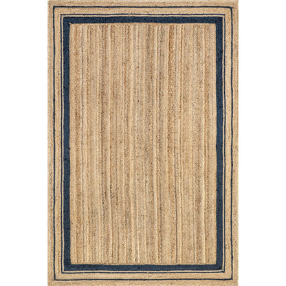 Nuloom Rikki Coastal Geflochtener Jute-Teppich