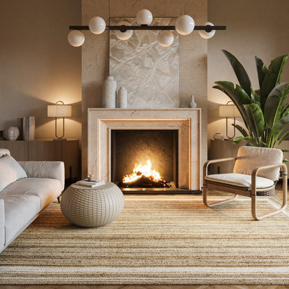 Nuloom Rikki Coastal Geflochtener Jute-Teppich