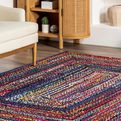 Nuloom Tammara Bohemian Handgeflochtener Flächenteppich
