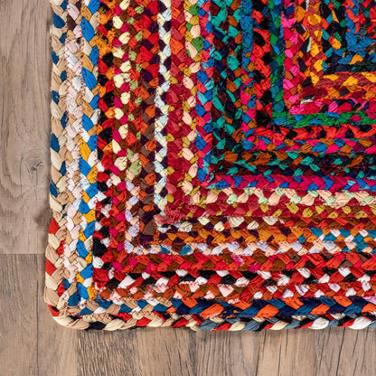Nuloom Tammara Bohemian Handgeflochtener Flächenteppich
