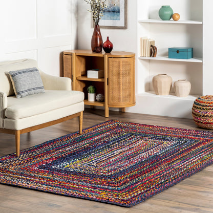 Nuloom Tammara Bohemian Handgeflochtener Flächenteppich