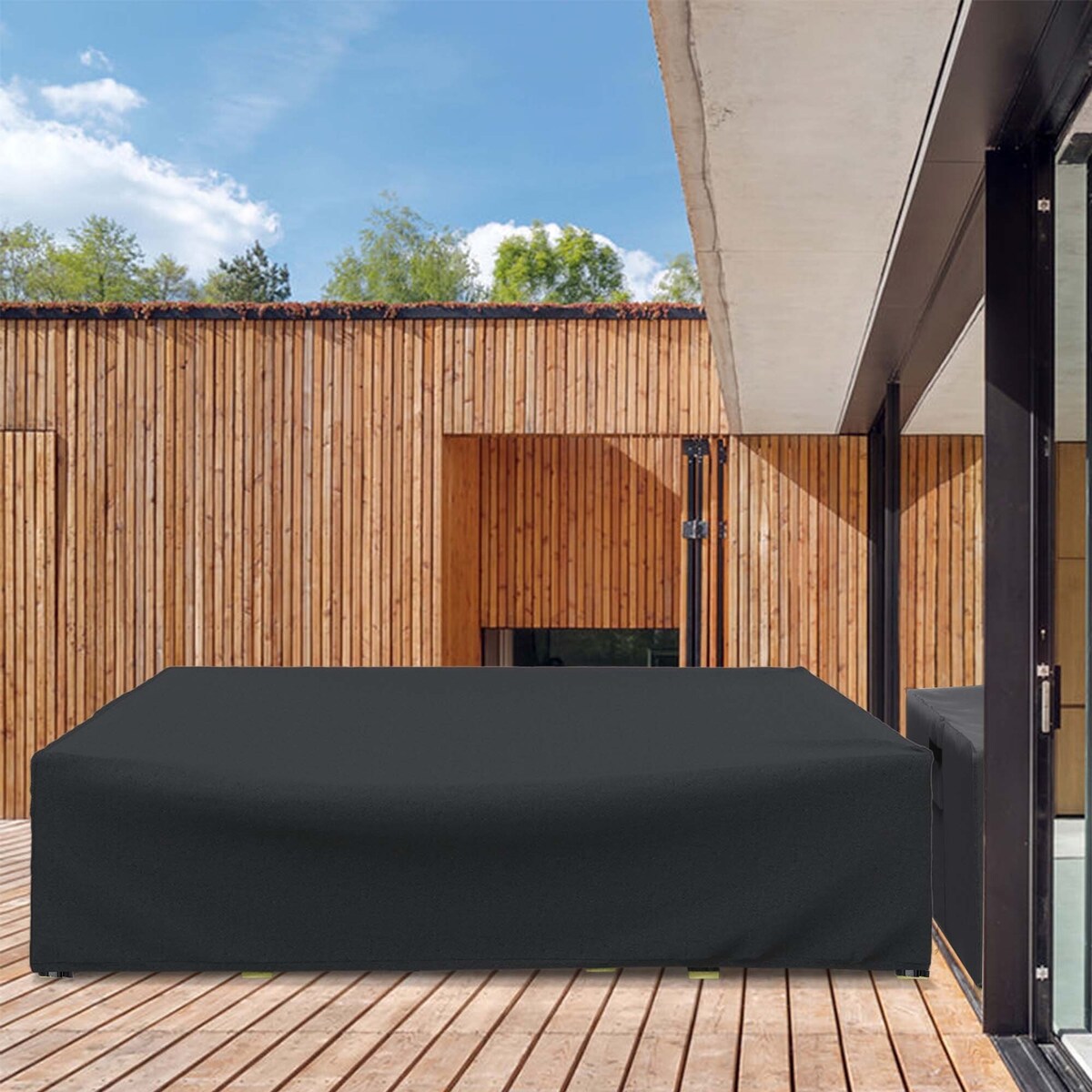 Wasserdichte Abdeckung für Terrassenmöbel-Sets, Abdeckung für Sofagarnituren im Freien