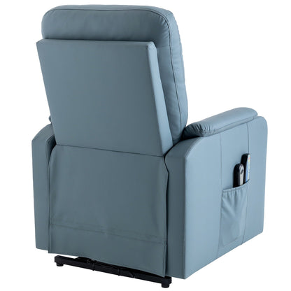 Roomfitters Massage Recliner Chair Electric Power Lift Chairs with Side Pocket, Adjustable Massage and Heating Function