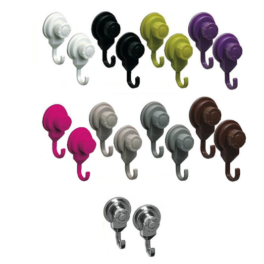 Saugnapfhaken Dusch-Küchenwände Organizer Luffa 2er Set
