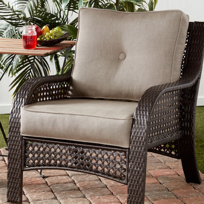 Sunbrella 2-teiliges Premium Deep Seat Outdoor-Kissenset