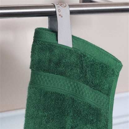 Hochwertiges 8-teiliges Badetuch-Set, Viskose aus Bambus und Baumwolle