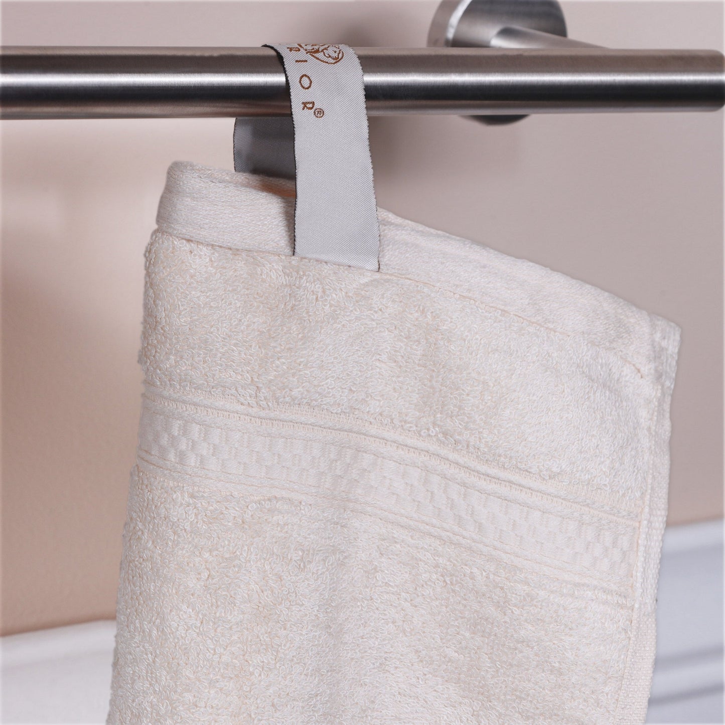 Hochwertiges 8-teiliges Badetuch-Set, Viskose aus Bambus und Baumwolle