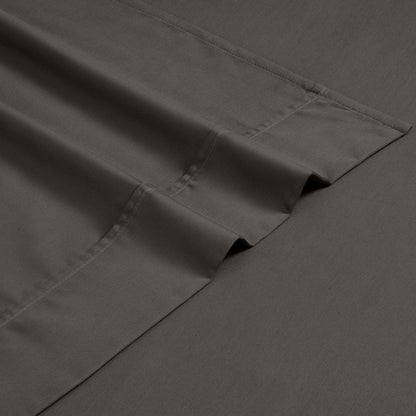 Hochwertiges Bettlaken-Set aus Baumwollmischung mit 1200 Fadenzahl, solide, tiefe Taschen