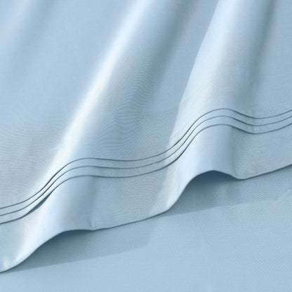 Hochwertiges Bettlaken-Set aus ägyptischer Baumwolle mit 1000 Fadenzahl, tiefe Taschen, solides Design