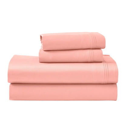 Hochwertiges Bettlaken-Set aus ägyptischer Baumwolle mit 1000 Fadenzahl, tiefe Taschen, solides Design
