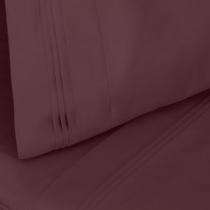 Hochwertiges Bettlaken-Set aus ägyptischer Baumwolle mit 1000 Fadenzahl, tiefe Taschen, solides Design