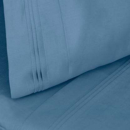Hochwertiges Bettlaken-Set aus ägyptischer Baumwolle mit 1000 Fadenzahl, tiefe Taschen, solides Design