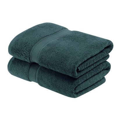 Hochwertiges, schweres Badetuch-Set aus ägyptischer Baumwolle, 2 Stück