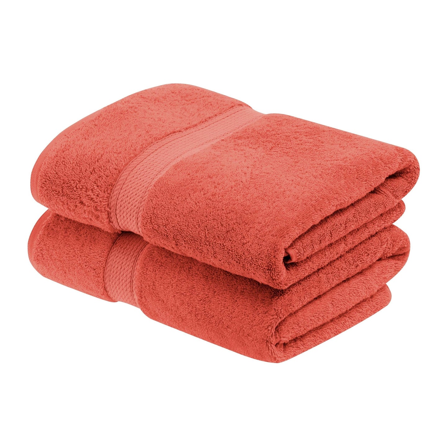 Hochwertiges, schweres Badetuch-Set aus ägyptischer Baumwolle, 2 Stück