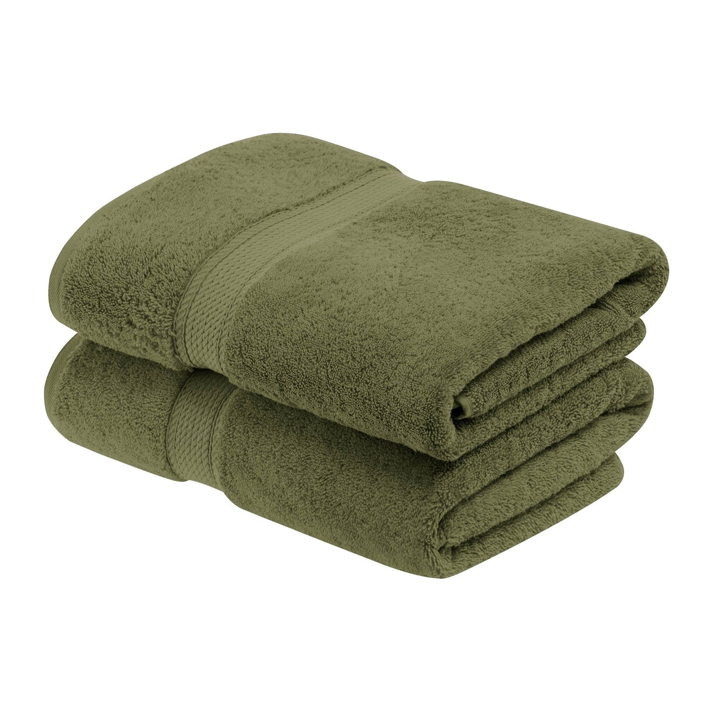 Hochwertiges, schweres Badetuch-Set aus ägyptischer Baumwolle, 2 Stück