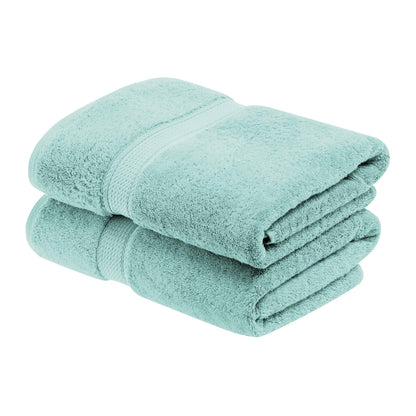 Hochwertiges, schweres Badetuch-Set aus ägyptischer Baumwolle, 2 Stück