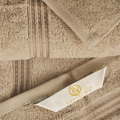 Superior Heritage saugfähiges Handtuchset aus ägyptischer Baumwolle, 12-teilig