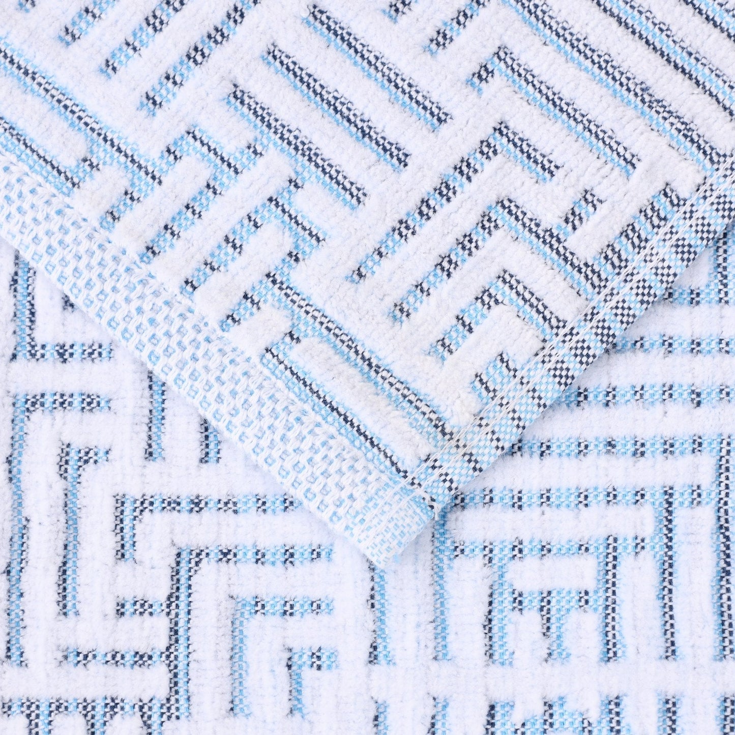 Superior Jasper Cotton Modern Jacquard Soft 3-teiliges Badezimmerhandtuch-Set
