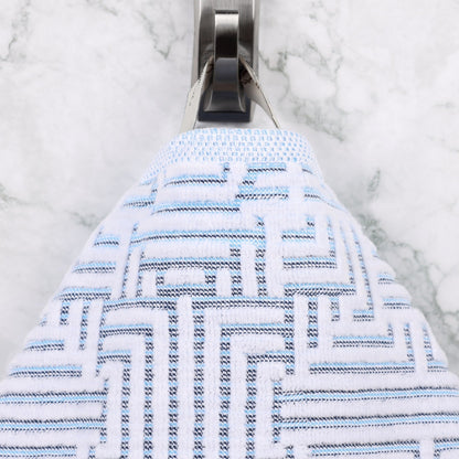 Superior Jasper Cotton Modern Jacquard Soft 3-teiliges Badezimmerhandtuch-Set