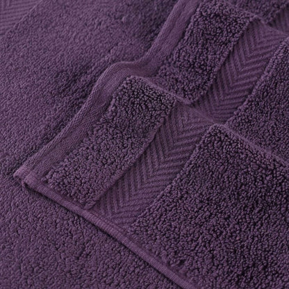 6-teiliges Handtuchset aus äußerst weicher und saugfähiger Zero Twist-Baumwolle