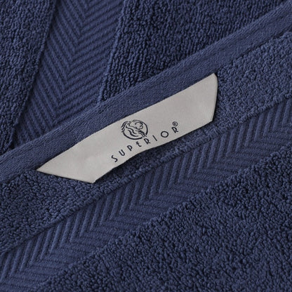 Superior Zero Twist Baumwolle Solid Soft Absorbent Handtuch 6er-Set