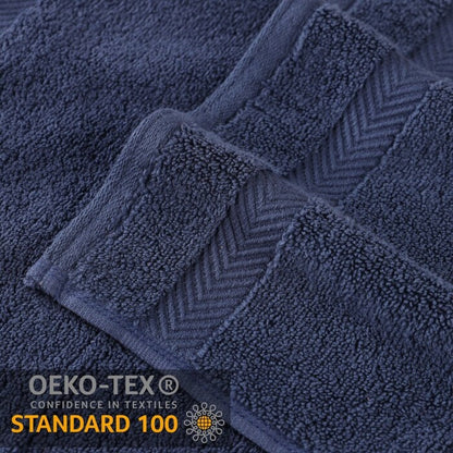 Superior Zero Twist Baumwolle Solid Soft Absorbent Handtuch 6er-Set