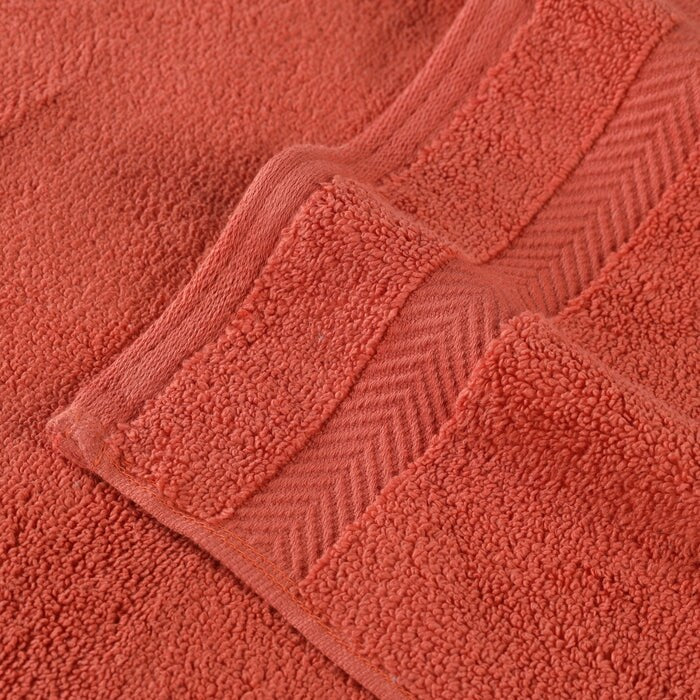 Superior Zero Twist Baumwolle Solid Soft Absorbent Handtuch 6er-Set