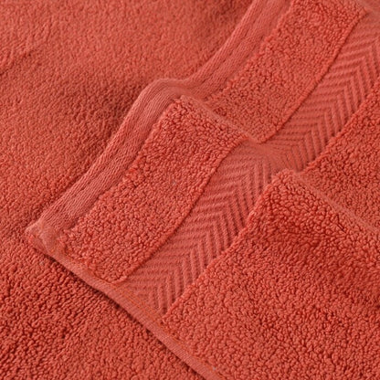Superior Zero Twist Baumwolle Solid Soft Absorbent Handtuch 6er-Set