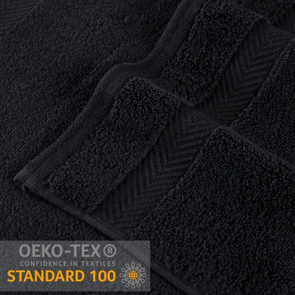 Superior Zero Twist Baumwolle Solid Soft Absorbent Handtuch 6er-Set