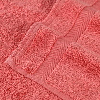 Superior Zero Twist Baumwolle Solid Soft Absorbent Handtuch 6er-Set