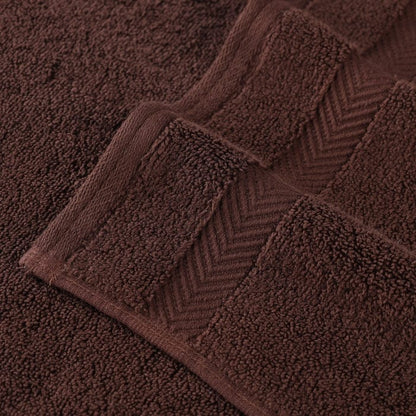Superior Zero Twist Baumwolle Solid Soft Absorbent Handtuch 6er-Set