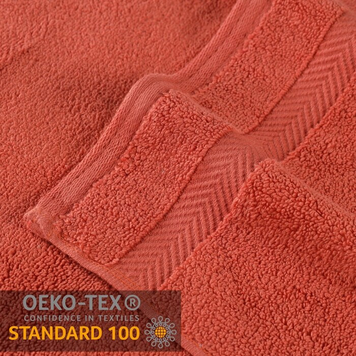 Superior Zero Twist Baumwolle Solid Soft Absorbent Handtuch 6er-Set