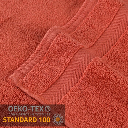 Superior Zero Twist Baumwolle Solid Soft Absorbent Handtuch 6er-Set