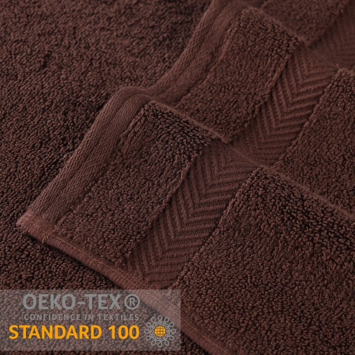 Superior Zero Twist Baumwolle Solid Soft Absorbent Handtuch 6er-Set