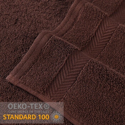 Superior Zero Twist Baumwolle Solid Soft Absorbent Handtuch 6er-Set