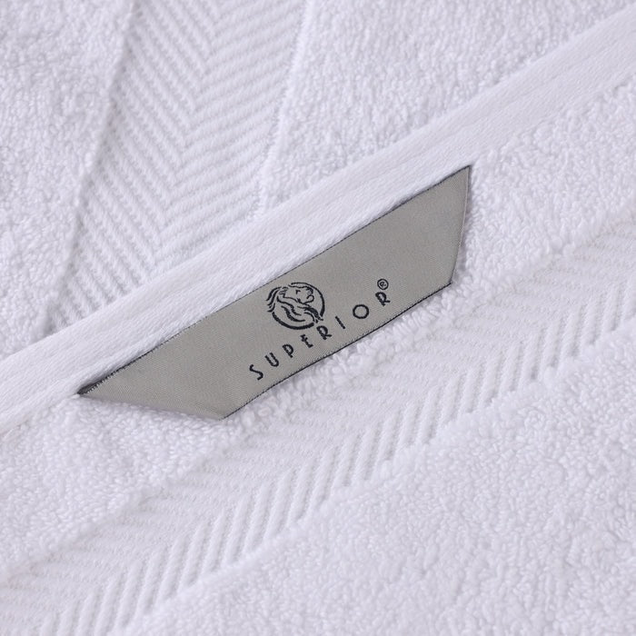 Superior Zero Twist Baumwolle Solid Soft Absorbent Handtuch 6er-Set
