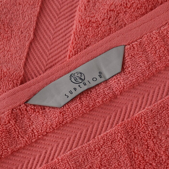 Superior Zero Twist Baumwolle Solid Soft Absorbent Handtuch 6er-Set