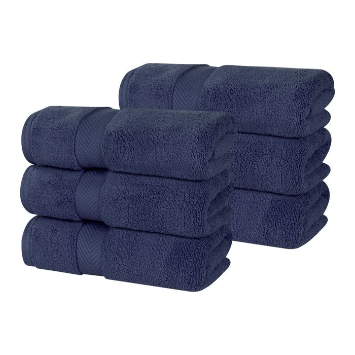 Superior Zero Twist Baumwolle Solid Soft Absorbent Handtuch 6er-Set